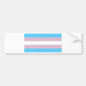 Transgender Pride Bumpersticker (Voorkant)