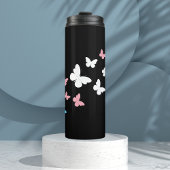 Transgender Pride Butterfly Trail Thermosbeker
