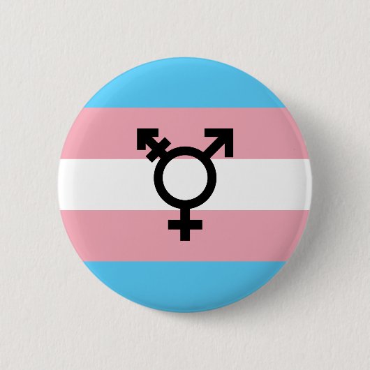 Transgender Pride Button (Voorkant)
