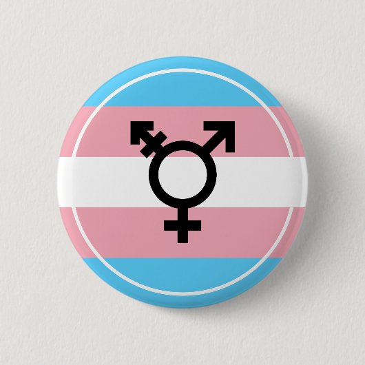 Transgender Pride Button (Voorkant)