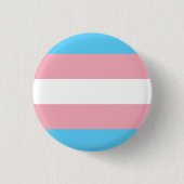 Transgender Pride Button/pop Ronde Button 3,2 Cm (Voorkant)