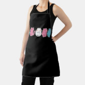 Transgender Pride Cat LGBT Community Trans Flag Cu Schort (Insitu)