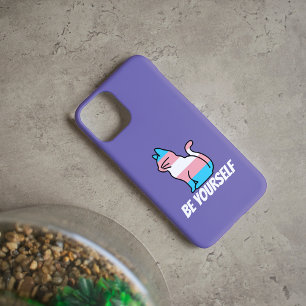 Transgender Pride Cat - wees jezelf Case-Mate iPhone Case