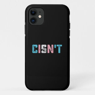Transgender Pride Cins niet LGBTQ Trans Flag Grapp Case-Mate iPhone Case