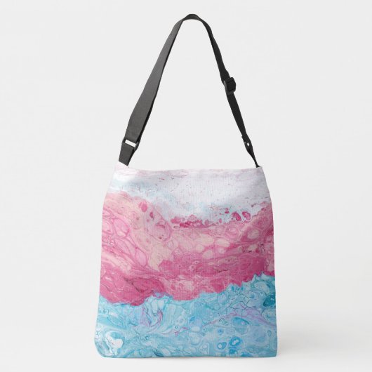 Transgender Pride Crossbody Tas (Achterkant)