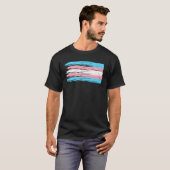 Transgender Pride CSD-vlag T-shirt (Voorkant volledig)
