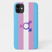 Transgender Pride en Symbool Case-Mate iPhone Case (Achterkant)
