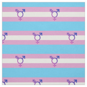 Transgender Pride en Symbool Stof