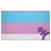 Transgender Pride en Symbool Stof (Fat Quarter)