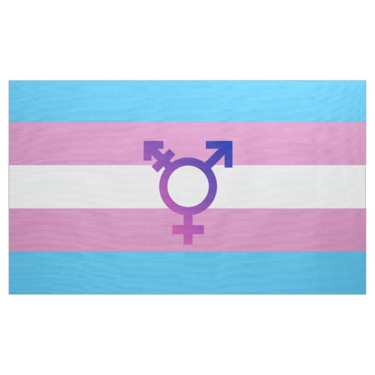 Transgender Pride en Symbool Stof (Yard (91,4 cm))