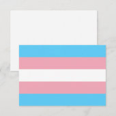 Transgender Pride Flag (Voorkant / Achterkant)