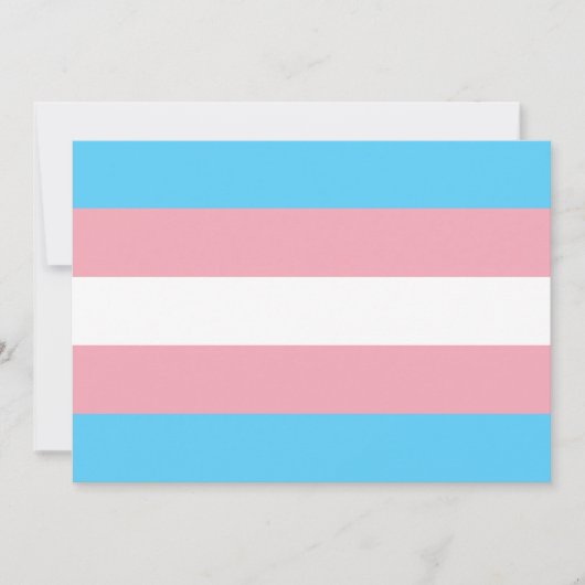 Transgender Pride Flag (Voorkant)