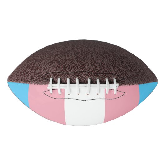 Transgender Pride Flag American Football (Voorkant)