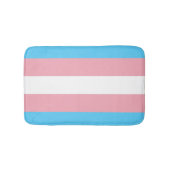 Transgender Pride Flag Badmat (Voorkant)