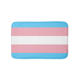 Transgender Pride Flag Badmat