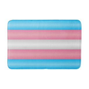 Transgender Pride Flag Badmat