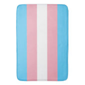 Transgender Pride Flag Badmat (Voorkant Verticaal)
