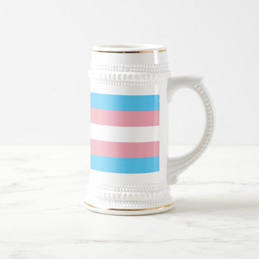 Transgender Pride Flag Bierpul (Rechts)