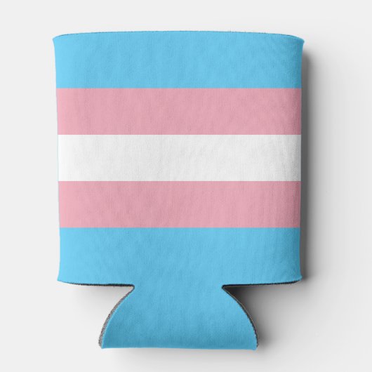 Transgender Pride Flag Blikjeskoeler (Achterkant)