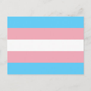 Transgender Pride Flag Briefkaart