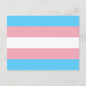 Transgender Pride Flag Briefkaart (Voorkant)