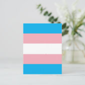 Transgender Pride Flag Briefkaart (Staand voorkant)
