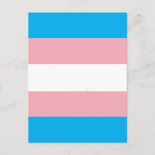 Transgender Pride Flag Briefkaart (Voorkant)