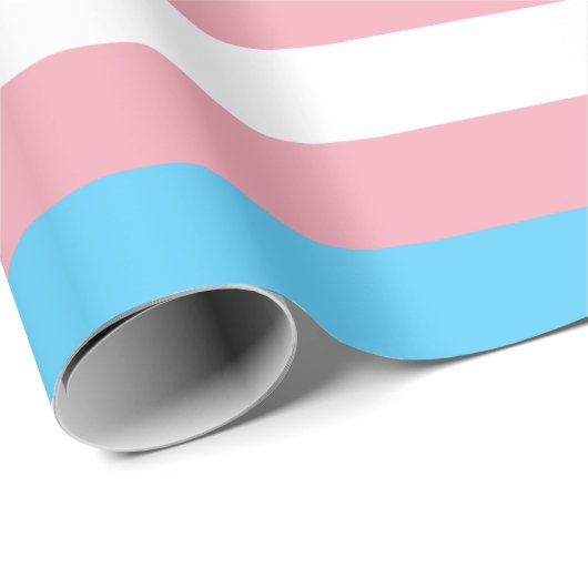 Transgender Pride Flag Cadeaupapier (Rol Hoek)