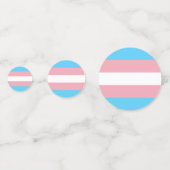 Transgender Pride Flag Confetti (Achterkanten)