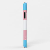 Transgender Pride Flag Floral Bloom Case-Mate iPhone Case (Achterkant/rechts)