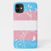 Transgender Pride Flag  Floral Bloom Case-Mate iPhone Case (Achterkant)