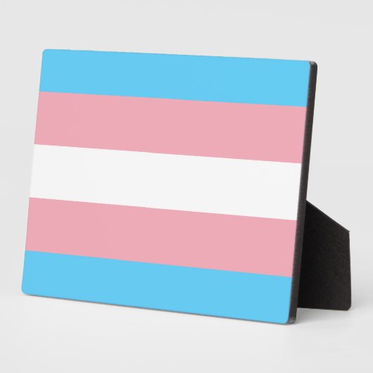 Transgender Pride Flag Fotoplaat (Zijkant)