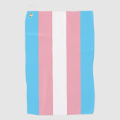 Transgender Pride Flag Golfhanddoek (Voorkant)