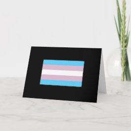 Transgender Pride Flag Kaart