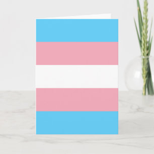 Transgender Pride Flag Kaart