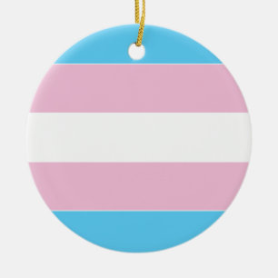 Transgender Pride Flag Keramisch Ornament