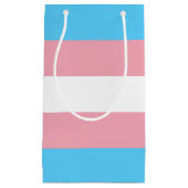 Transgender Pride Flag Klein Cadeauzakje (Voorkant)