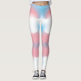 Transgender Pride Flag Kleur Swirl Leggings