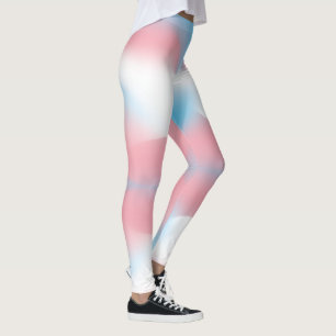 Transgender Pride Flag Kleur Swirl Leggings