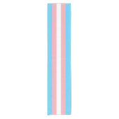 Transgender Pride Flag Korte Tafelloper (Voorkant)