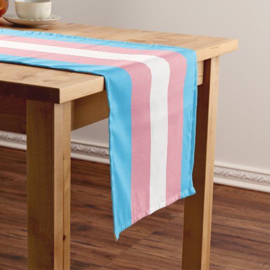 Transgender Pride Flag Korte Tafelloper (Voorbeeld)