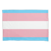 Transgender Pride Flag Kussensloop (Voorkant)