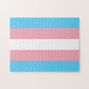 Transgender Pride Flag Legpuzzel