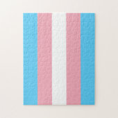 Transgender Pride Flag Legpuzzel (Verticaal)