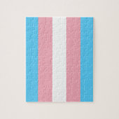 Transgender Pride Flag Legpuzzel (Verticaal)