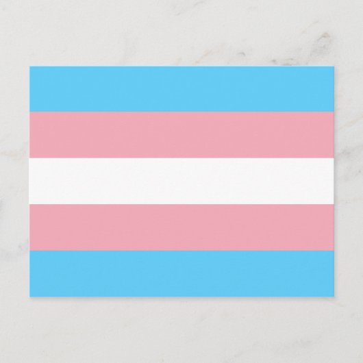 Transgender Pride Flag - LGBT-regenboog Briefkaart (Voorkant)