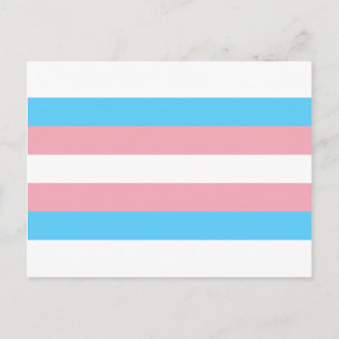 Transgender Pride Flag - LGBT-regenboog Briefkaart