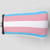 Transgender Pride Flag - LGBT-regenboog Golfheadcover (Voorkant)