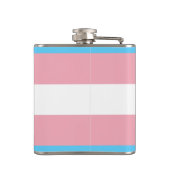 Transgender Pride Flag - LGBT-regenboog Heupfles (Achterkant)