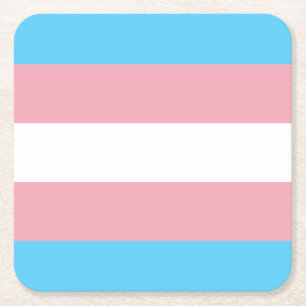 Transgender Pride Flag - LGBT-regenboog Kartonnen Onderzetters